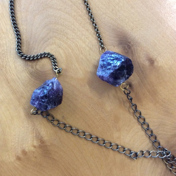 NEW Seeds Jewelry Amethyst Necklace - Picture 4 of 4